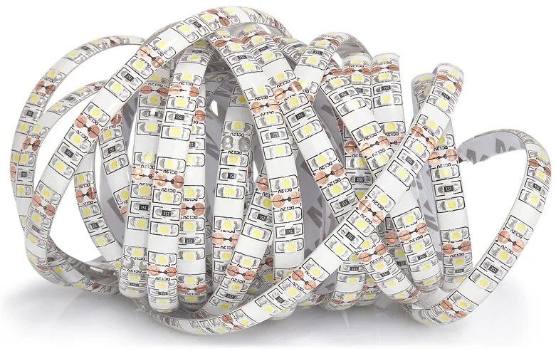 BERGE LED pásik - SMD 2835 - 5m - 120LED/m - 9,6W/m - IP65 - neutrálna biela