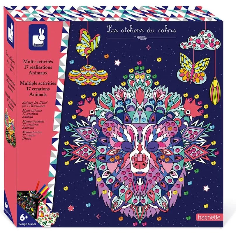 Detský ateliér XXL - Zvieratá - 7 aktivít