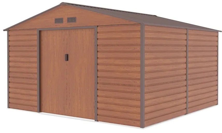 Záhradný domček G21 GAH 1085 - 340 x 319 cm, hnedý 63900575