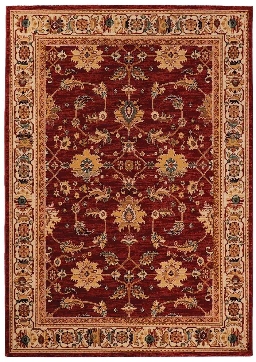 Koberce Breno Kusový koberec PRAGUE 482/IB2R, červená, viacfarebná,200 x 285 cm