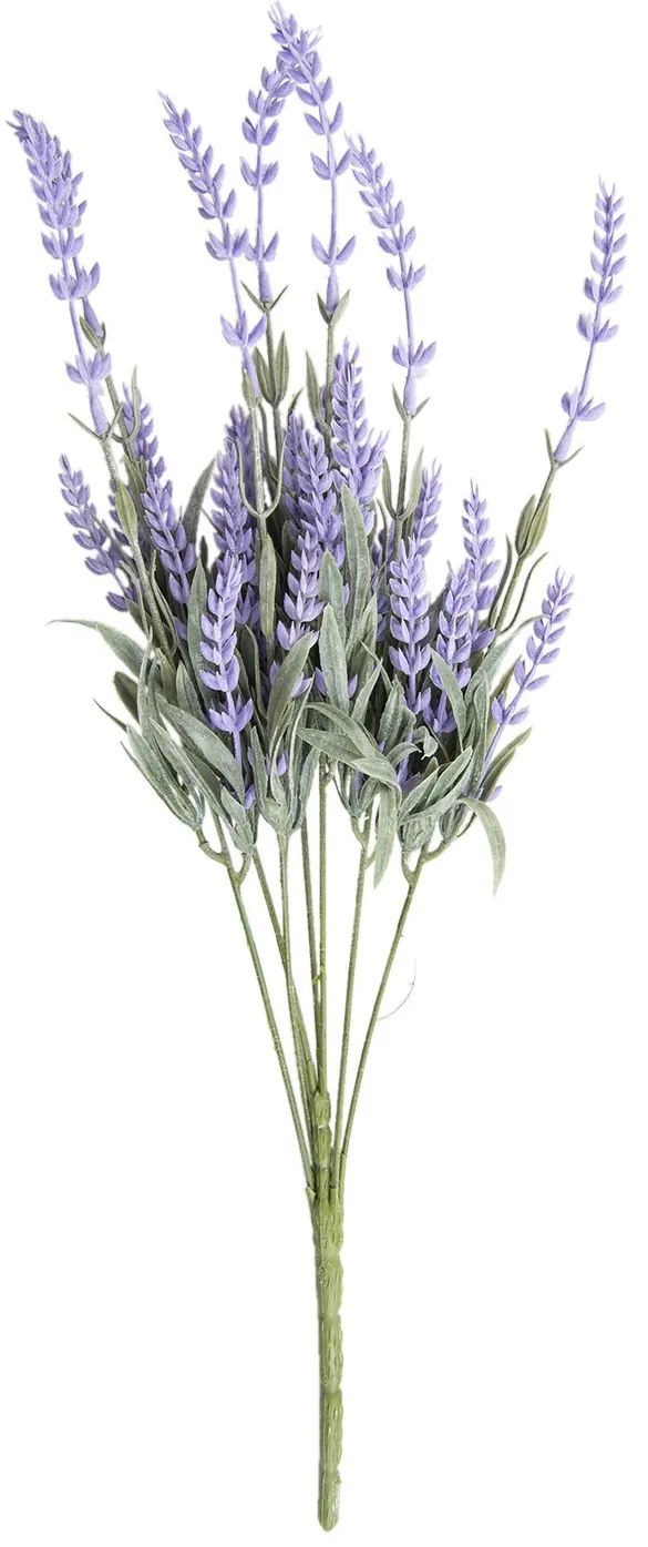 Dekorácie vetvička levanduľa - 48 cm