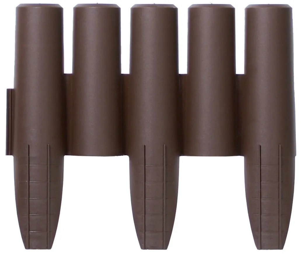 PROSPERPLAST Palisáda záhradná tm.hnedá 270cm