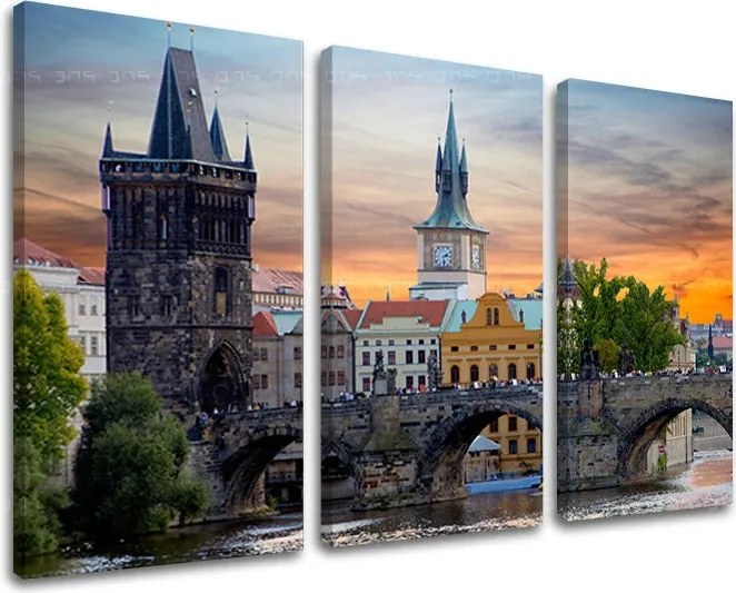 Obraz na stenu 3 dielny ČESKO CZ004E30