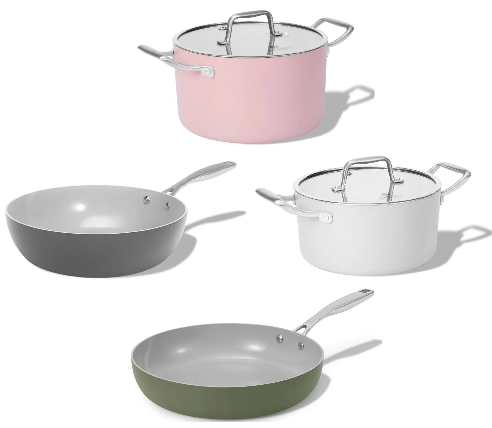 Elmich Rodinná sada keramického riadu Vital 4 ks, mix farieb