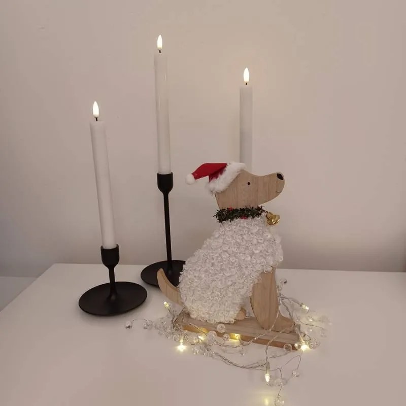 DECOLED Dekorácia, pes, 21,5 x 26 cm