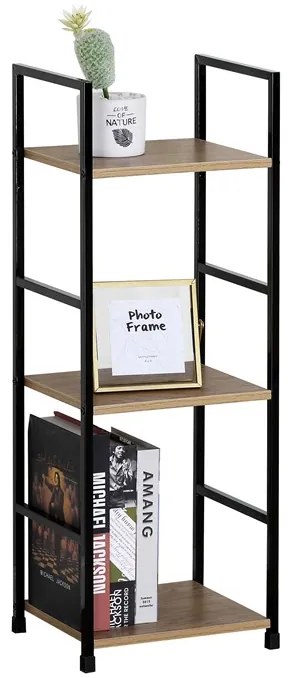 BONTEC Regál, mdf, hnedá, GD-213 OAK Farba: Prírodné BONTEC Regál, mdf, hnedá, GD-213 OAK Farba: Prírodné