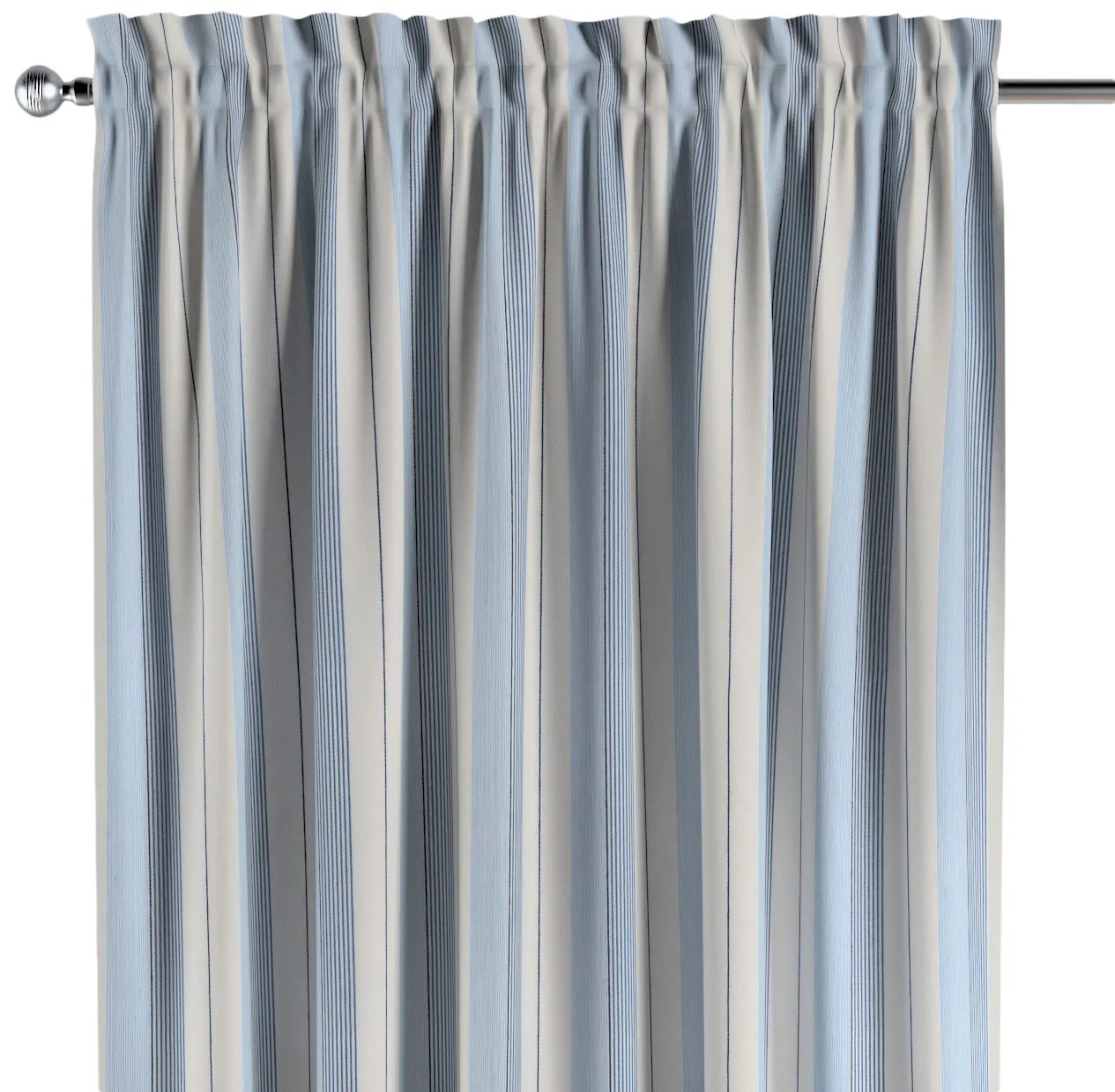 Záves s tunelom a volánom