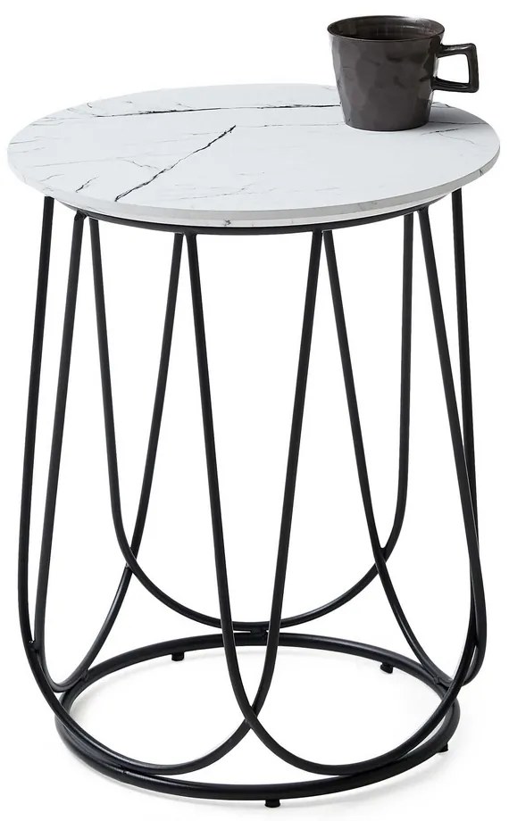 Konferenčný stolík Nubira II, biela