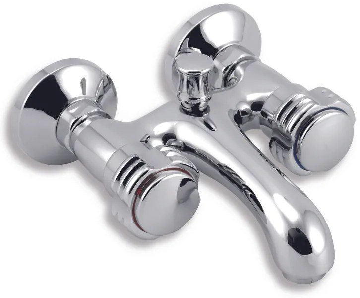 Novaservis Retro I, vaňová batéria bez príslušenstva 100 mm, chrómová, 99024/1,0