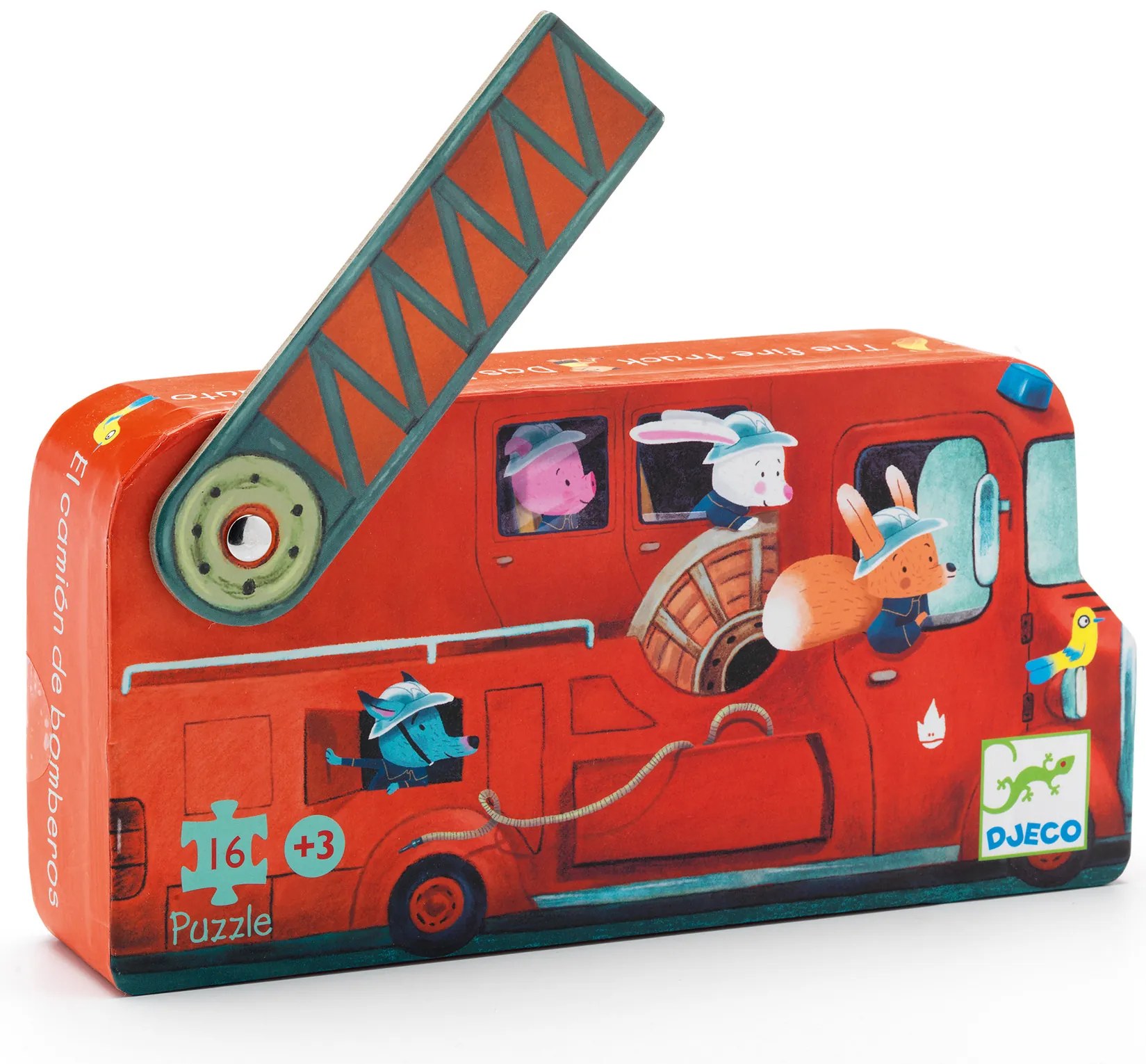 Puzzle – Hasičské auto – 16 ks