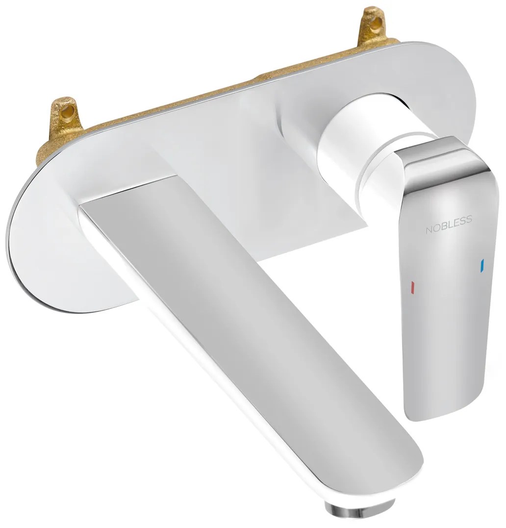 Novaservis Nobless Tina, podomietková umývadlová batéria, chrómová, 38200,1