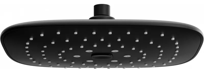 Mexen príslušenstvo, sprchová hlavica 26x23 cm D-22, čierna, 79722-70