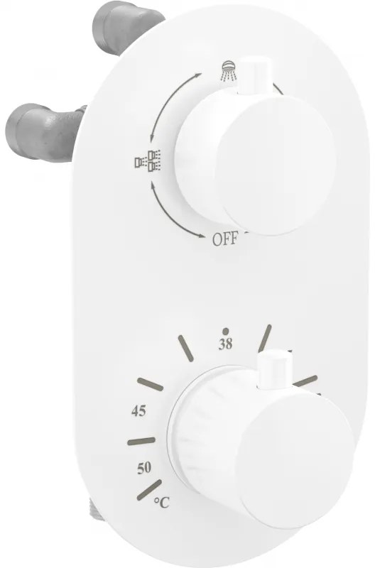 Mexen KAI - 3-VÝSTUPOVÁ PODOMIETKOVÁ SPRCHOVÁ BATÉRIA, biela, 77602-20