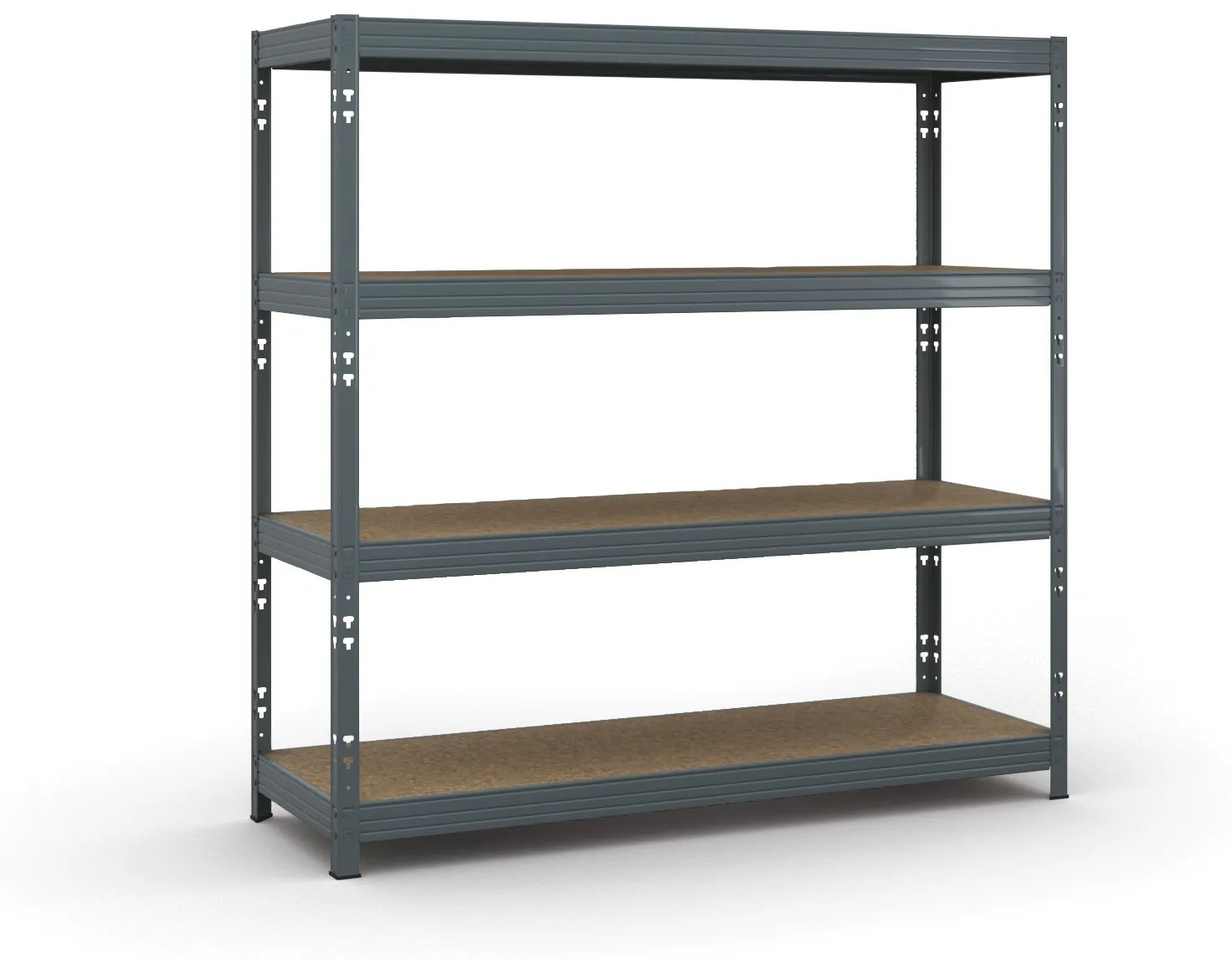 Policový regál 1853x1800x600 mm, nosnosť 600kg