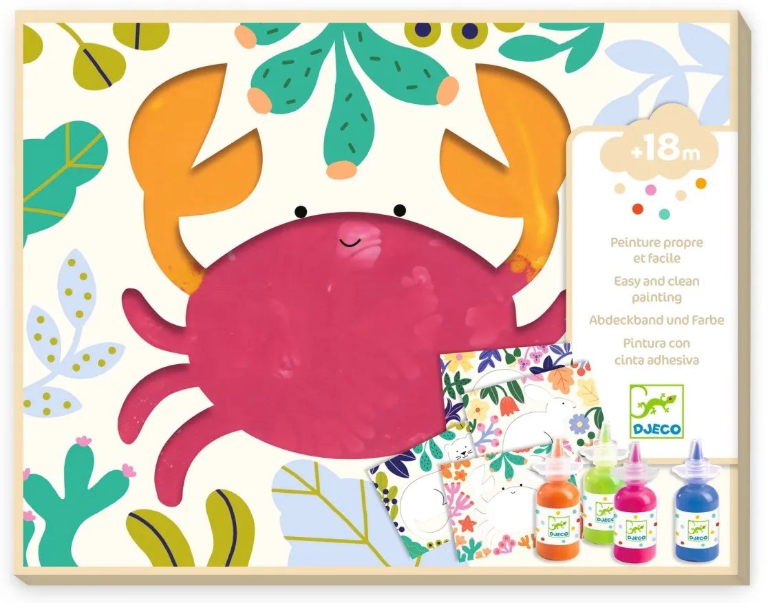 Výtvarná hra - Farebné zvieratká