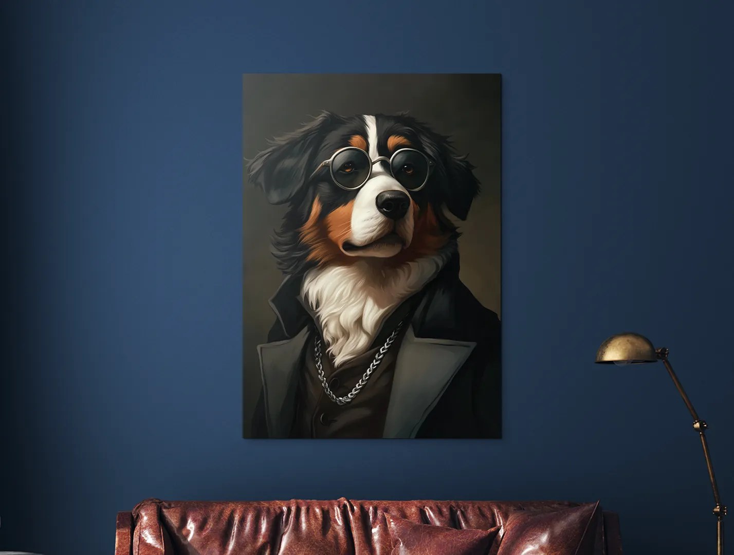 drevko | Moderný obraz Bernský elegán