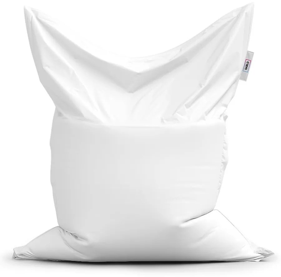 Sedací vak Classic biela, biela