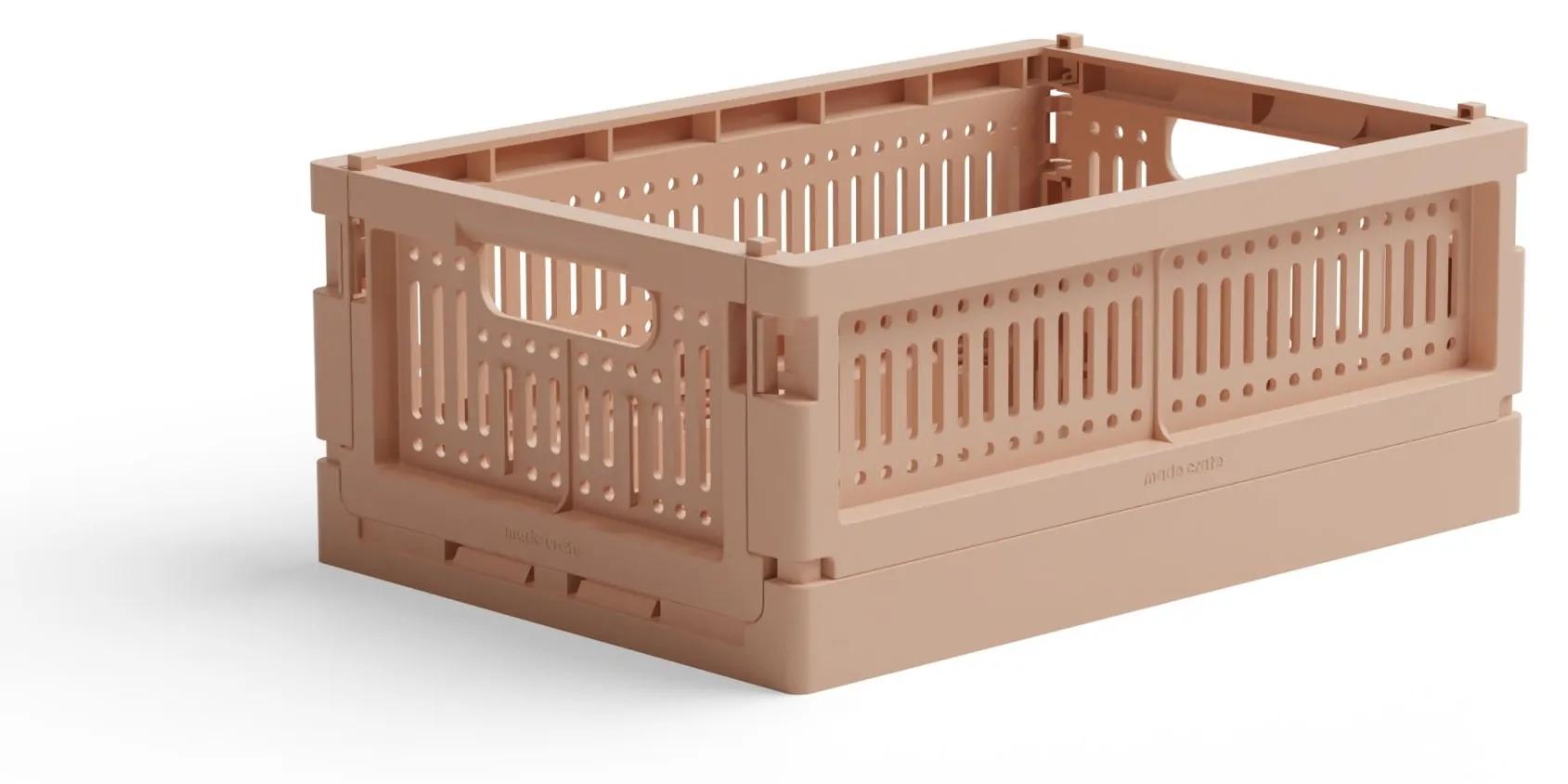 Made Crate Skladacia prepravka Blush – mini