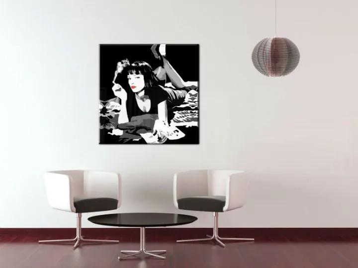 Ručne maľovaný POP Art obraz Pulp Fiction | rôzne rozmery