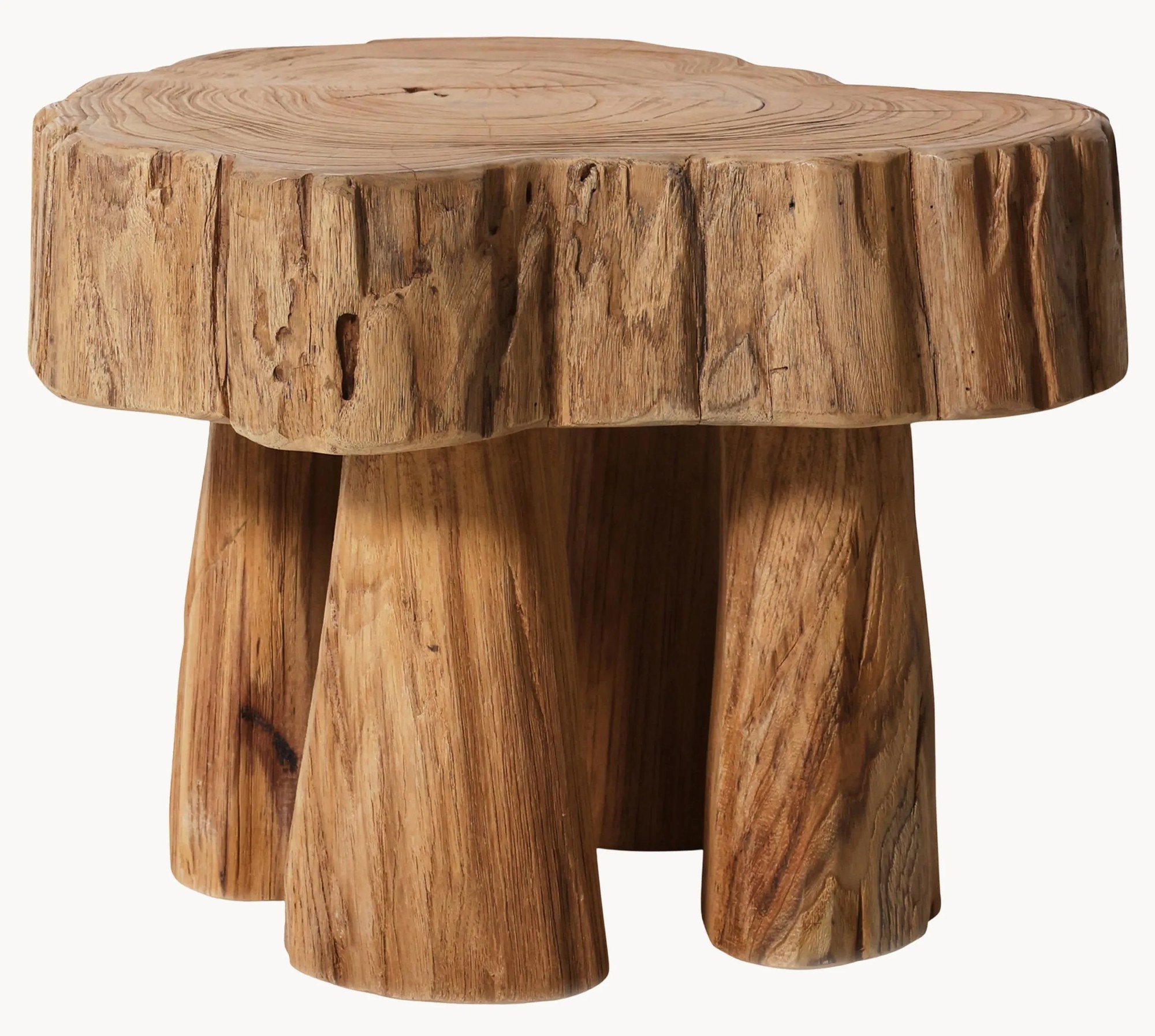 Ručne vyrobená taburetka Log