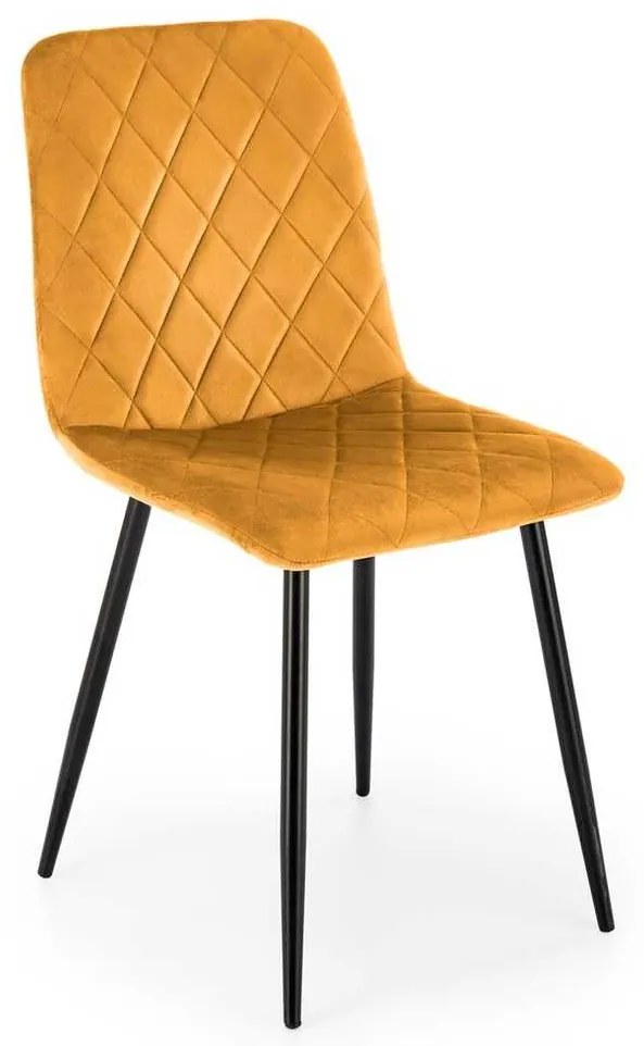 Jedálenská stolička Sadie, žltá