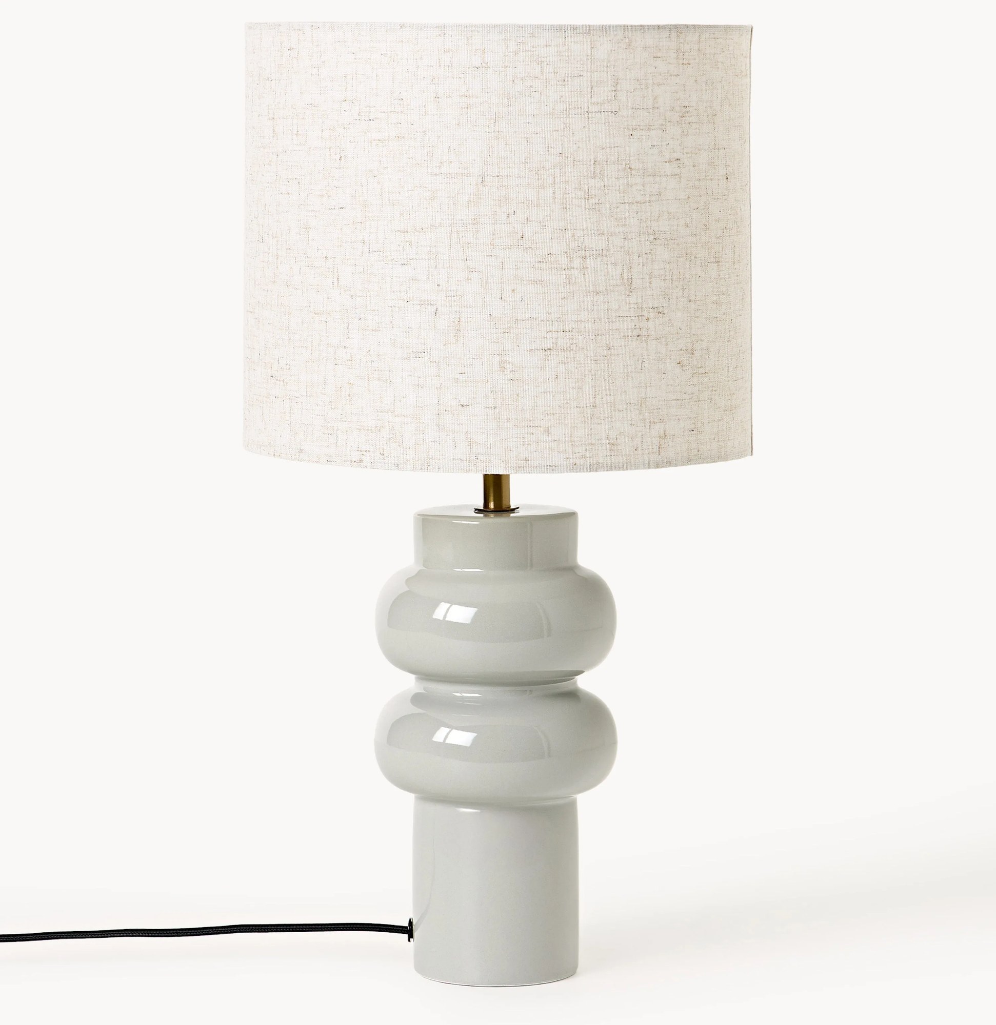 Veľká keramická stolová lampa Christine