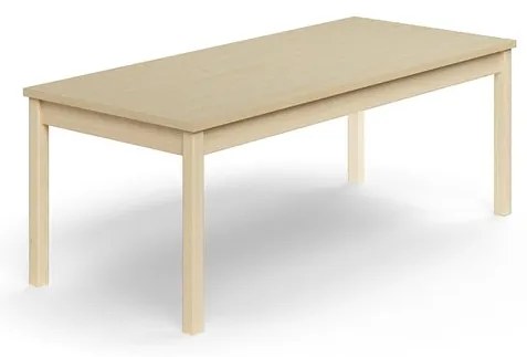 Stôl DECIBEL, 1600x700x590 mm, akustický HPL, breza