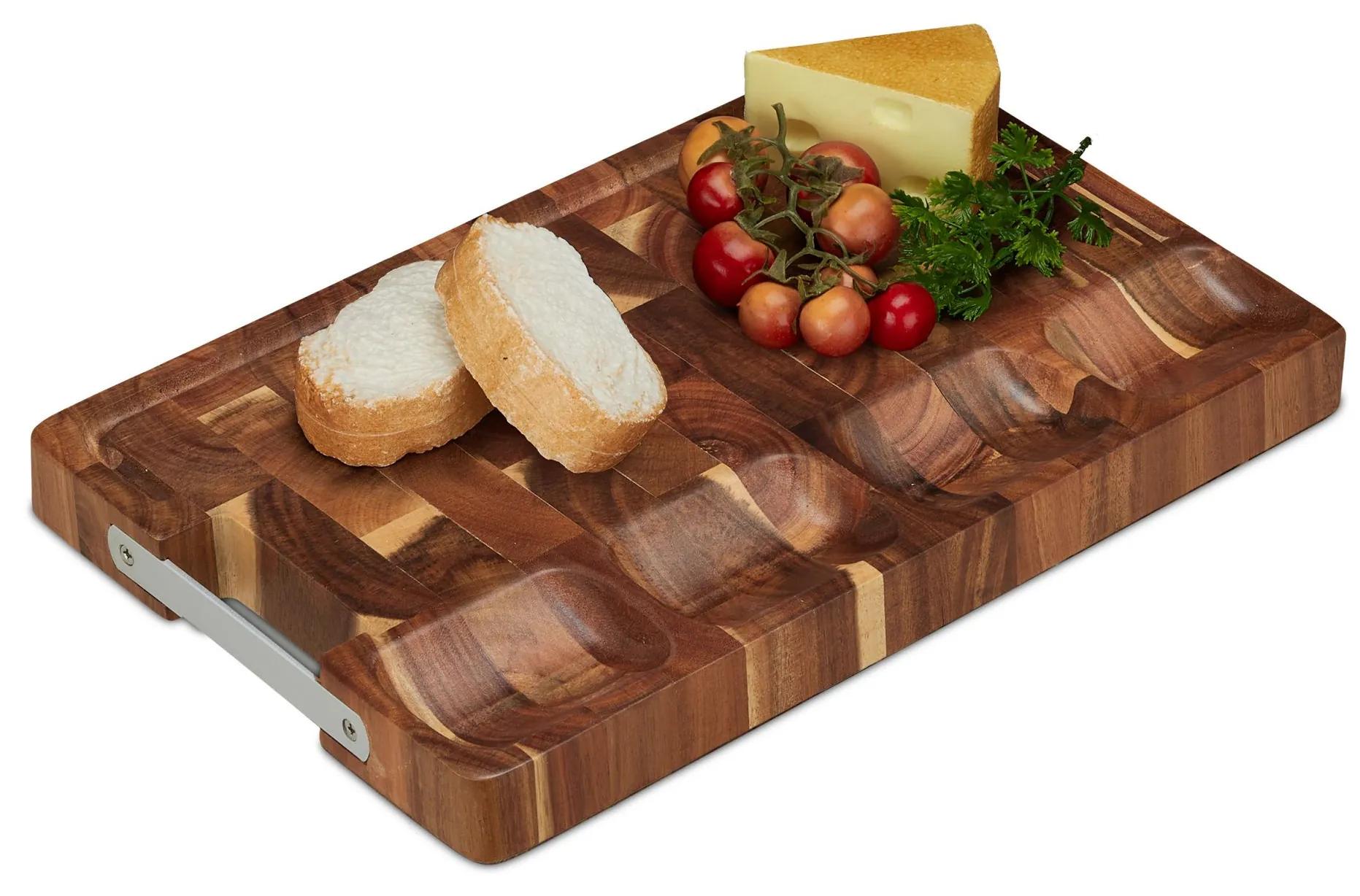 Doska na krájanie RD37920, masívne akáciové drevo