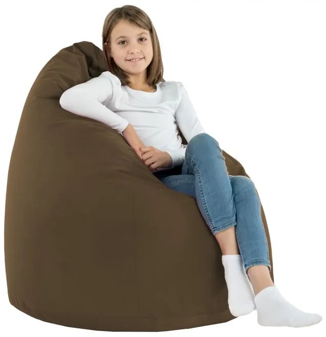 Sedací vak Bag Sako XL plyš Farba: 3. Sivo-hnedý