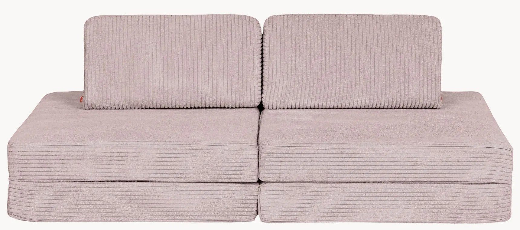 Detská ručne vyrobená modulárna pohovka na hranie Mila