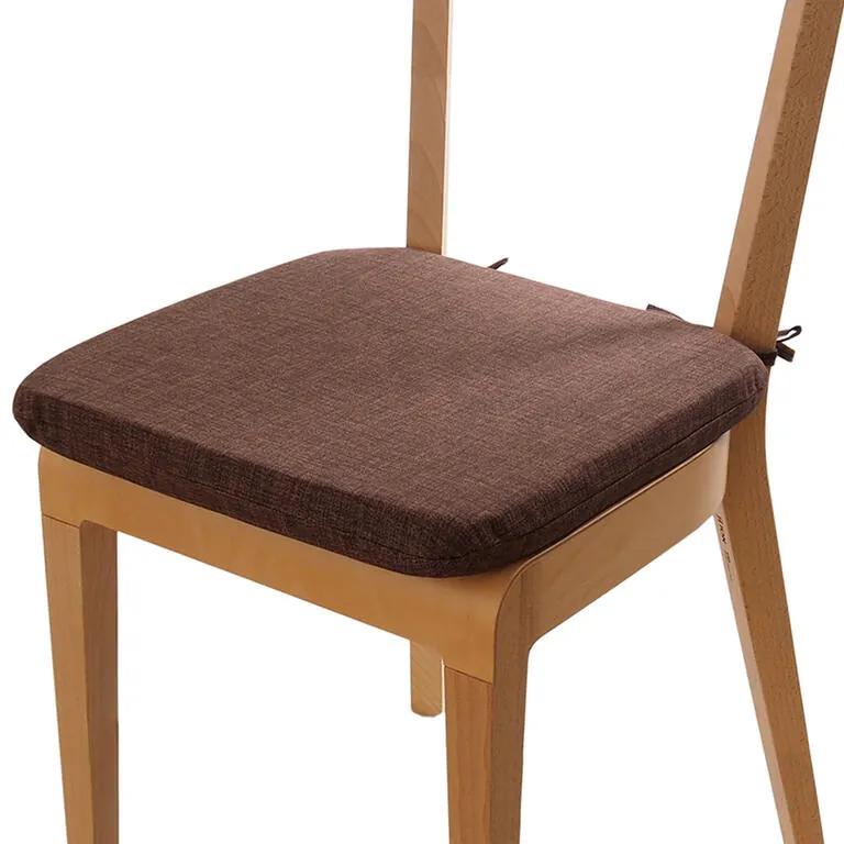 Podsedák s prateľnou obliečkou BESSY hnedá 1 ks