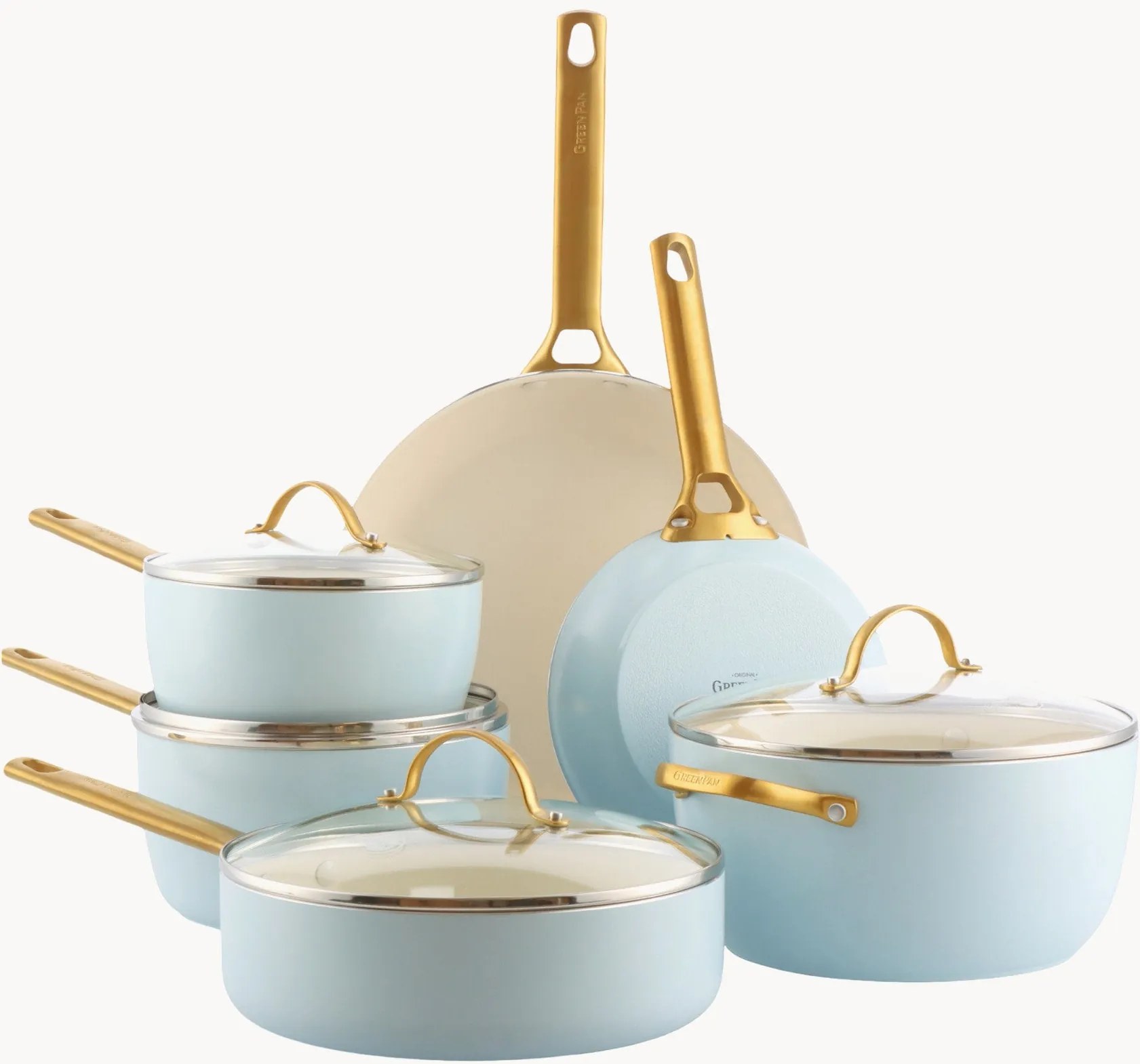 Súprava na varenie's nepriľnavým povrchom Padova, 10 ks