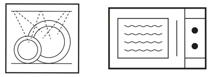 Bielo-sivý porcelánový tanierik Cats and Kittens – Ø 20*2 cm