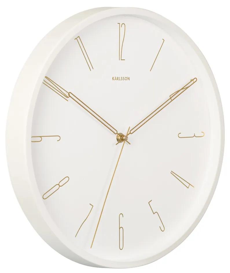 Nástenné hodiny Karlsson KA5898WH, 35cm
