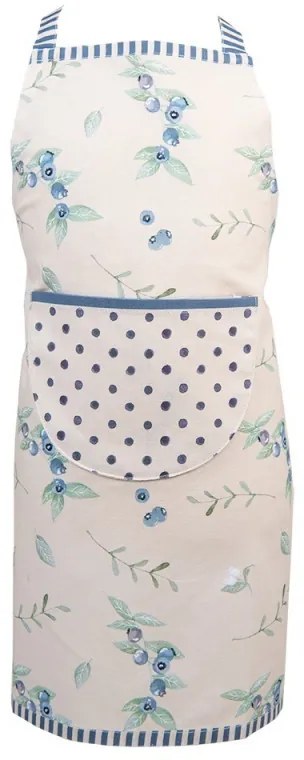 Bavlnená detská zástěra Blueberry Fields - 48*56 cm