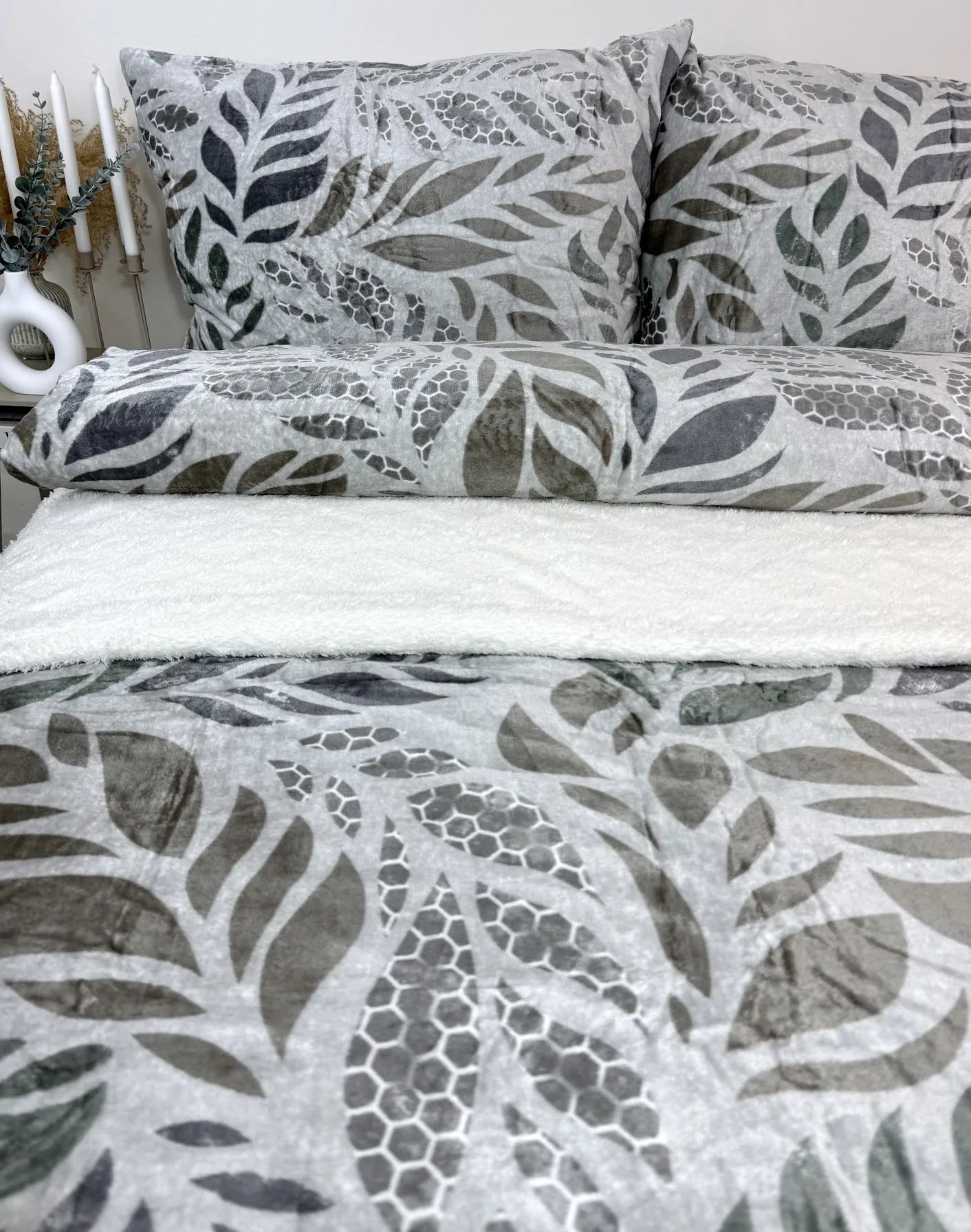 Posteľná obliečka Mikroplyš Harmony 140x200/70x90 cm | INTERMEDIC SK