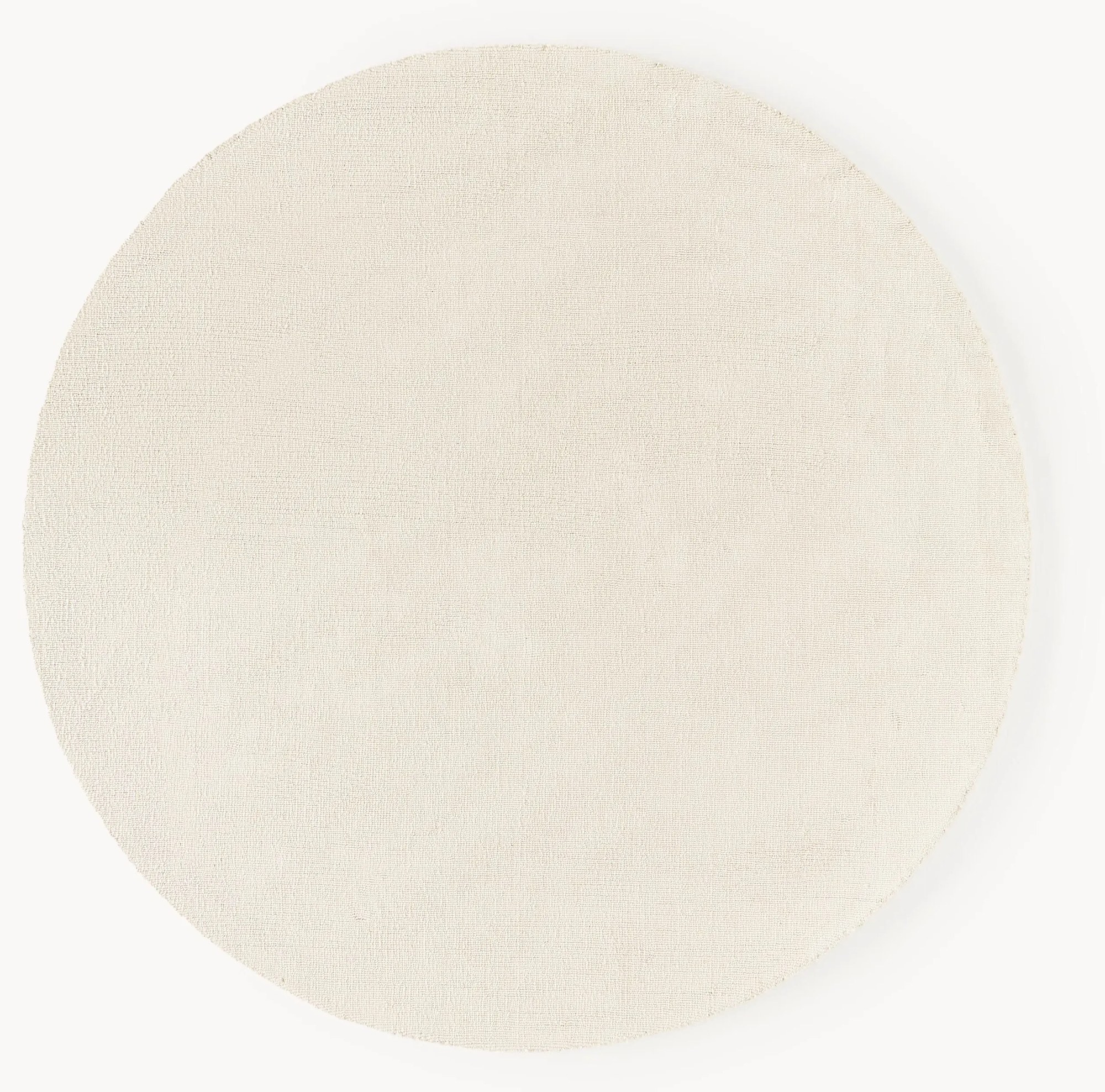 Okrúhly bavlnený koberec Lora