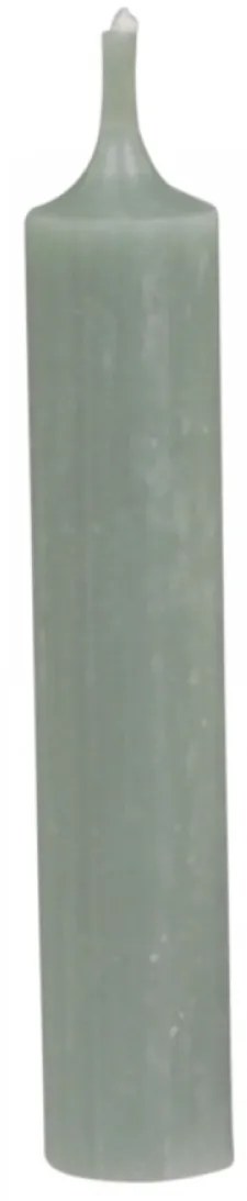 Ružová úzka krátka sviečka Short rose - Ø 2 *11cm / 4.5h