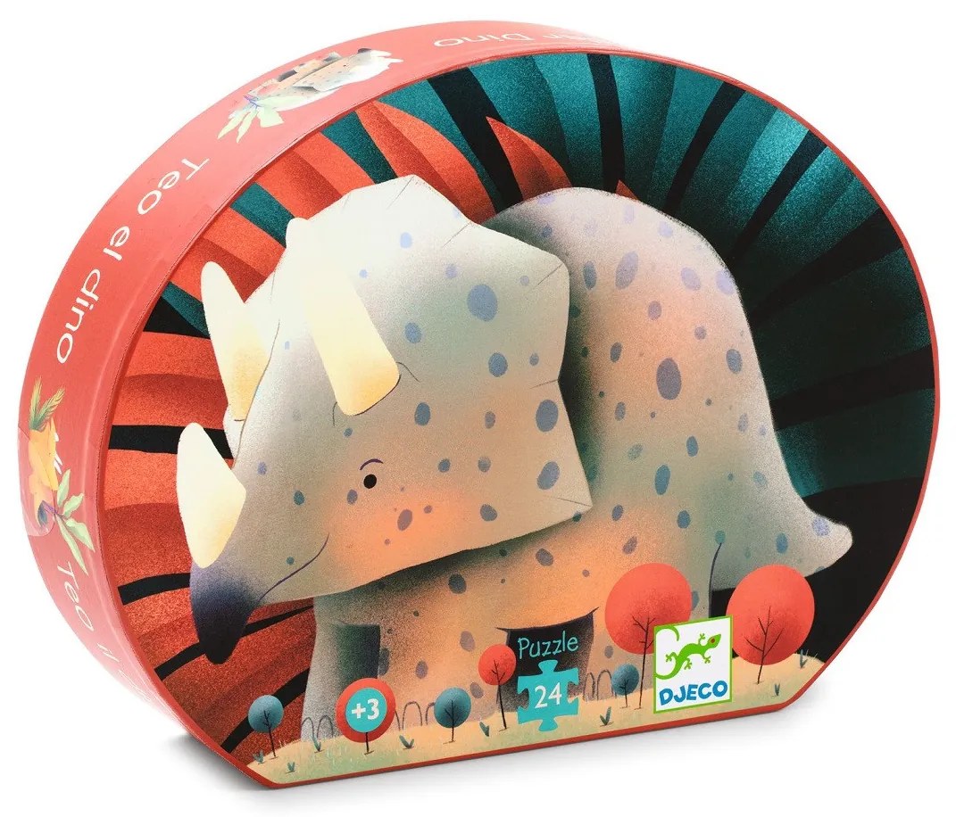 Puzzle - Triceratops Téo - 24 ks
