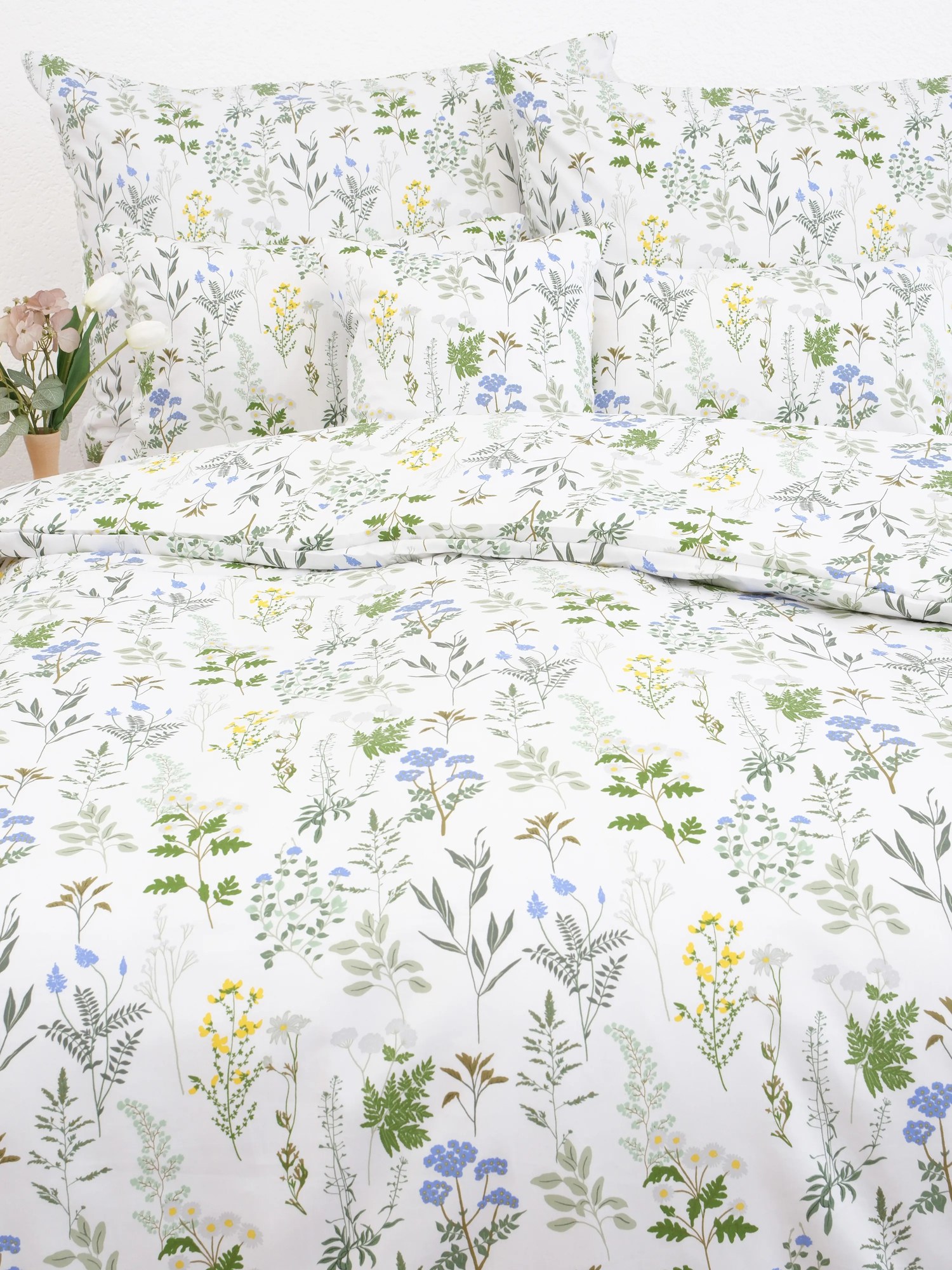 Saténové obliečky - Bianca biela