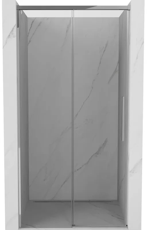 Mexen Rox, posuvné sprchové dvere 100 cm, číre sklo, chrómový profil, 8C2-100-000-01-00