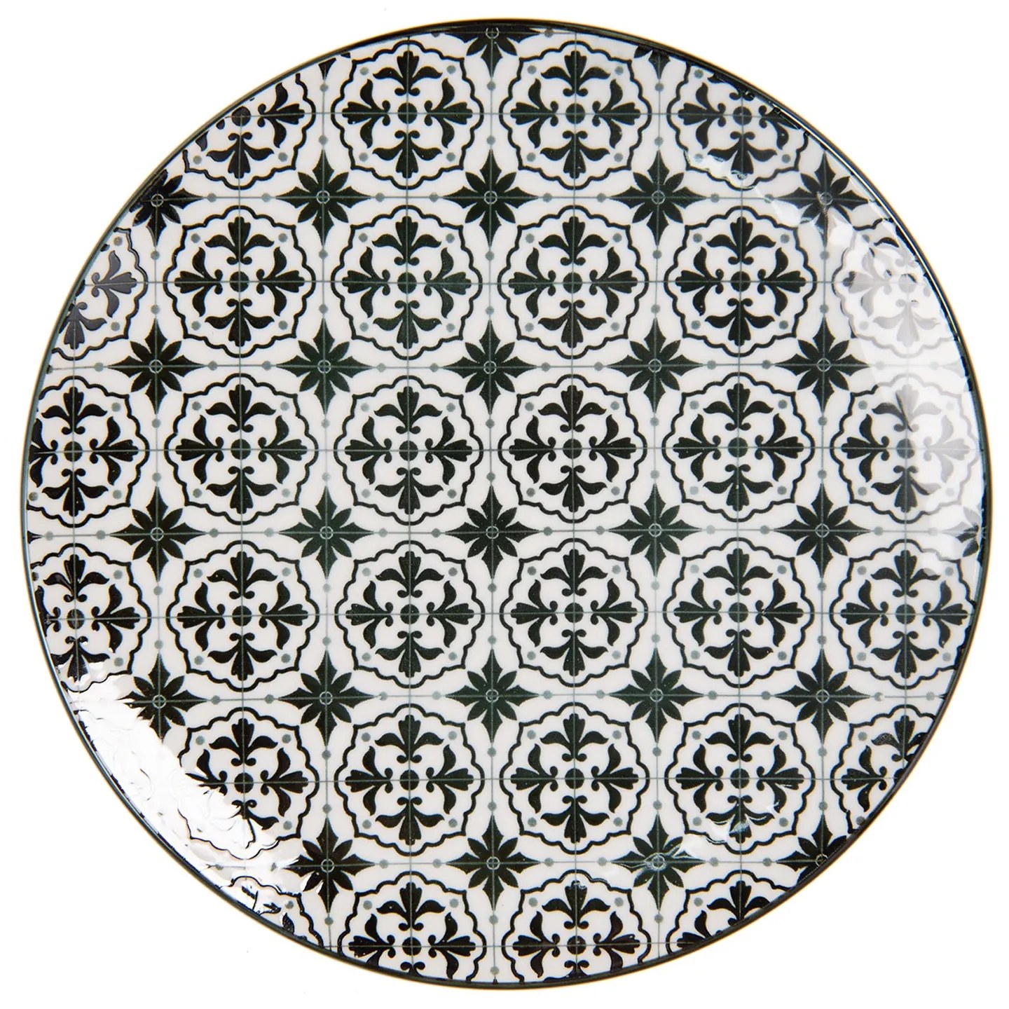 Čierny dezertný tanier Blackor - Ø 21 cm Čierny dezertný tanier Blackor - Ø 21 cm