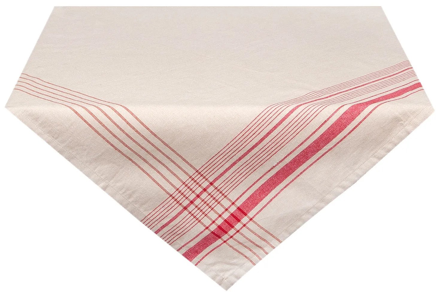 Obrus na stôl Country Essentials red - 150*150 cm