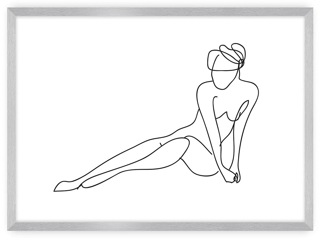 Plagát Figure Line II