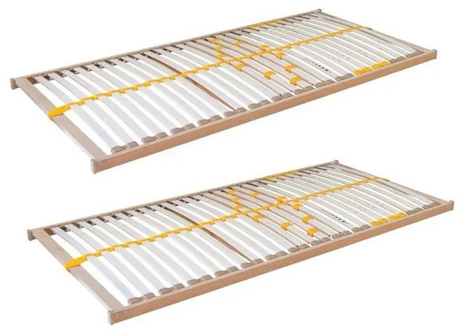 ECOMATRACE PEVNÝ LAMELOVÝ ROŠT DUOSTAR 1+1 Rozmery 90x200