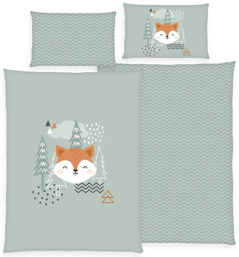 Herding povlečení Nordic forest 140x200/70x90 cm