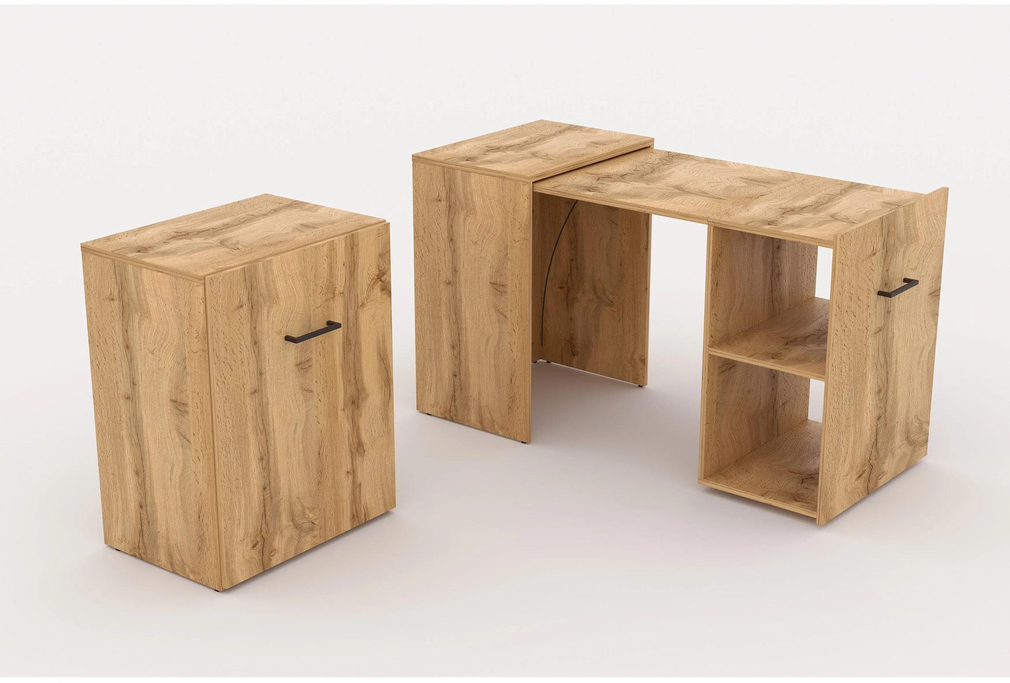 PC stolík Smartie (dub wotan). Akcia -18%. Vlastná spoľahlivá doprava až k Vám domov. 1108248