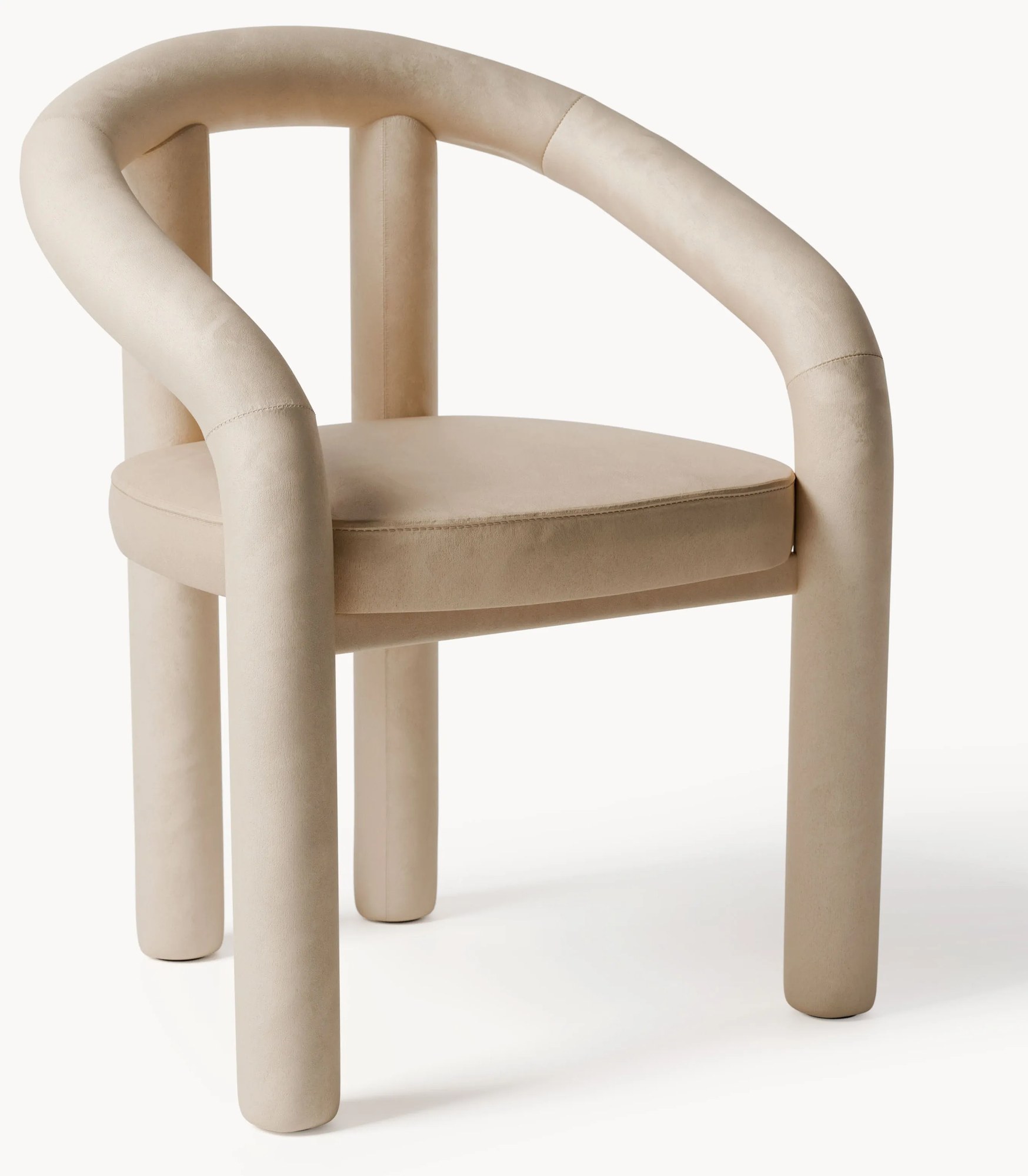 Zamatová stolička's opierkami Calan 2