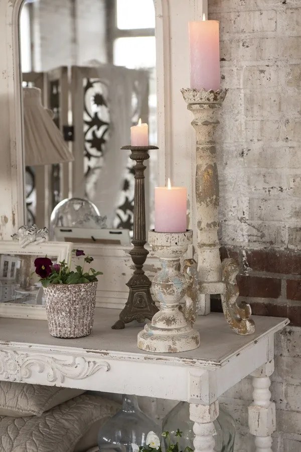 Sklenený svietnik na čajovú sviečku Claire - Ø 10*10 cm