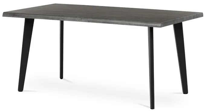 Autronic BONTEC Jedálenský stôl 160x90cm, mdf, sivý dub, HT-F4416 GREY Farba: Šedá